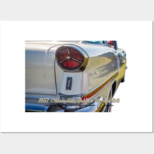 1957 Oldsmobile Golden Rocket 88 Holiday Hardtop Coupe Posters and Art